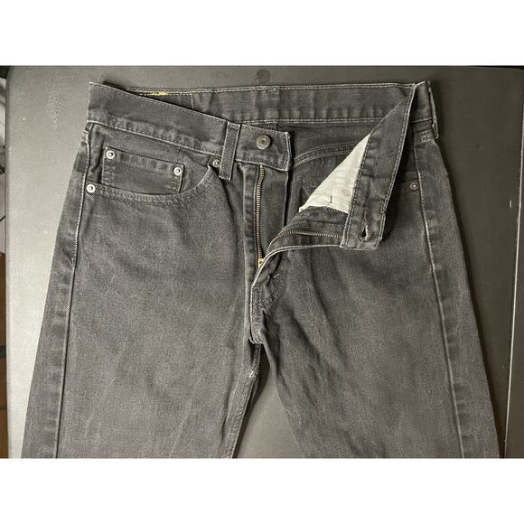 Levis 505 Black Jeans 31x30 - Picture 5 of 6